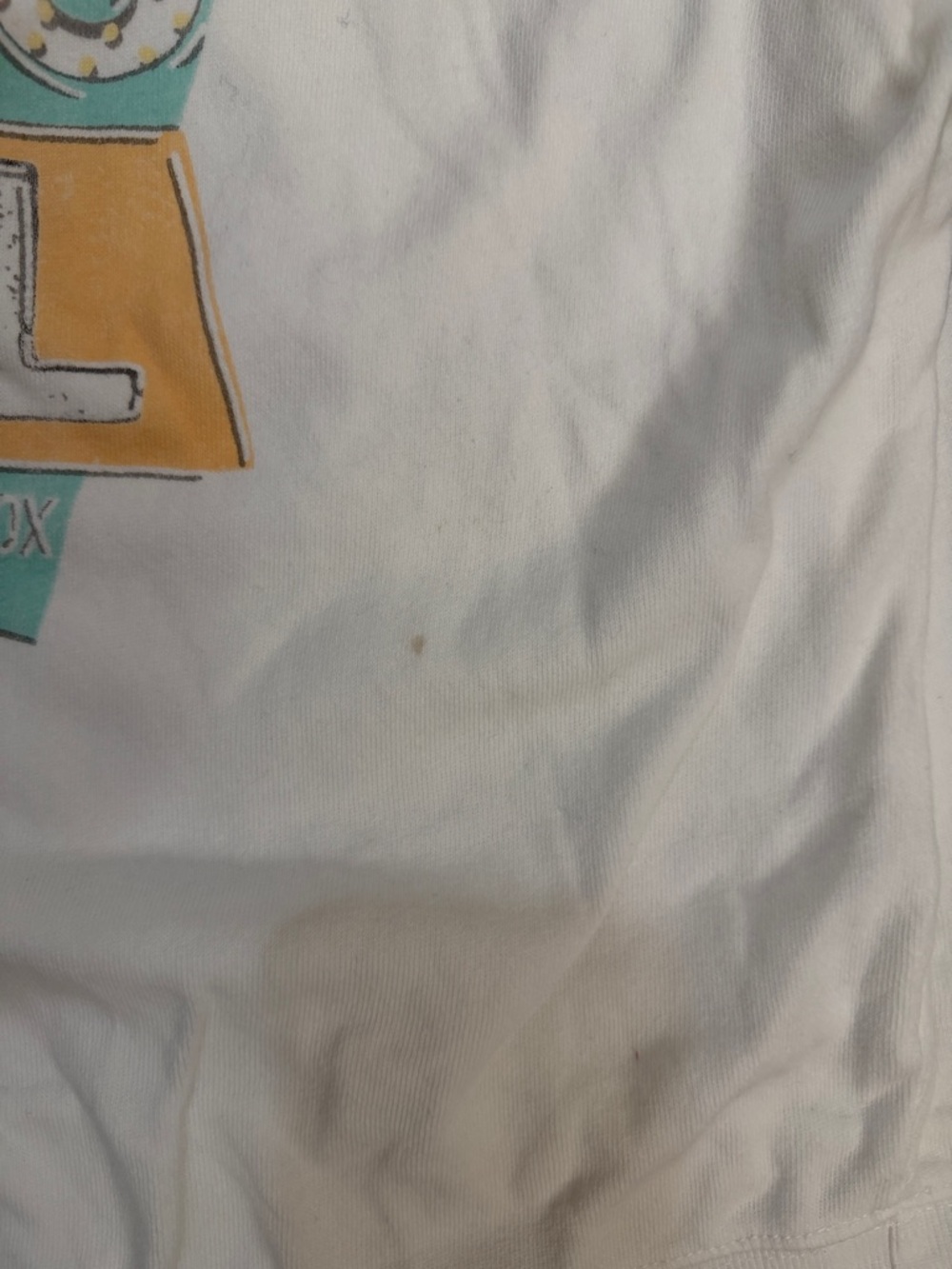 Wildfox Sweatshirt White Pullover with Black Logo Tag - Picture 9 of 14